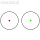 Celownik kolimatorowy 1x40 Red/Green Dot 11/22 mm