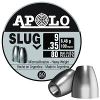Śrut Apolo Slug 9 mm 6,48g (100gr) 80 szt.