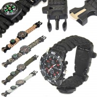 Zegarek Wojskowy Survivalowy 6w1