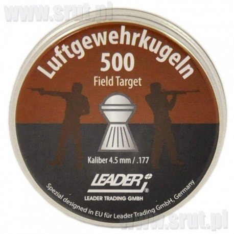 Śrut Leader Luftgewehrkugeln Field Target 4,5 mm 500 szt
