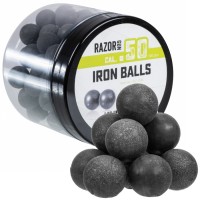 Kule gumowo-metalowe RazorGun IRON BALLS .50 cal. - 100 szt.