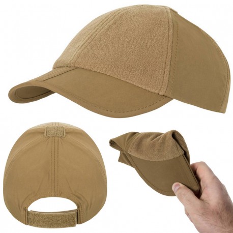Czapka HELIKON Folding Outdoor Cap COYOTE