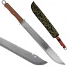 Maczeta Karczownik Full Tang 68cm Drewniana Okładzina + Pokrowiec
