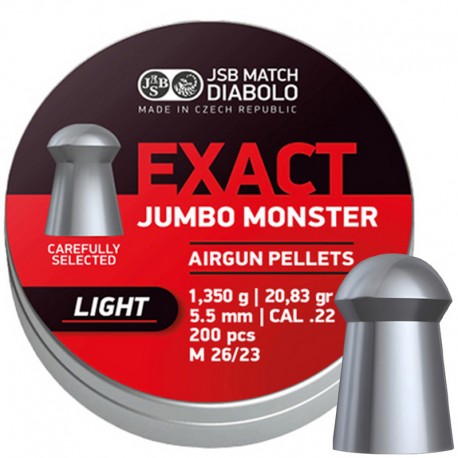 Śrut Diabolo JSB Jumbo Exact Monster Light 5,52 200szt