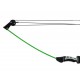 Łuk bloczkowy dla dzieci NXG CB Cadet4 Set 15 lbs zielony na przyssawki