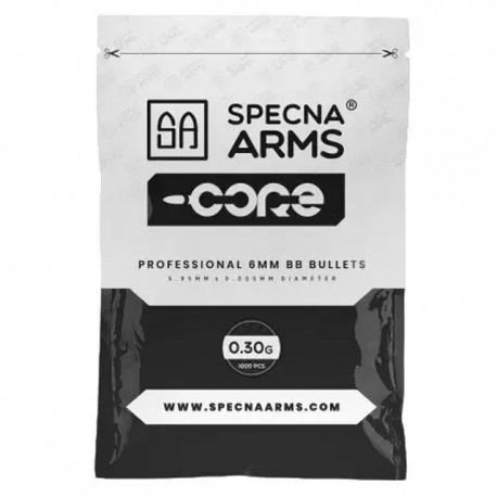 Kulki ASG 6mm Specna Arms CORE™ 0,30g - 1000 szt.
