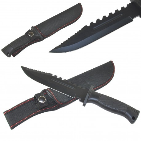 Nóż Taktyczny Wojskowy Survivalowy Finka 30cm + Pokrowiec