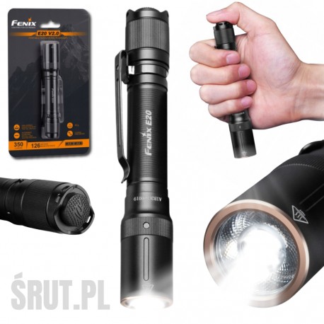 Latarka diodowa Fenix E20 V2.0 350lm