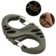 M-Tac Karabińczyk Dwustronny Typu S-Hook Olive