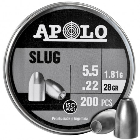Śrut Apolo Slug 1,81g (28gr) 5,5 mm 250 szt.