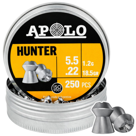 Śrut Apolo Hunter 5.5 mm 250 szt 1.20g 18.5gr