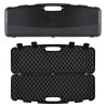 Walizka Kufer Na Broń Wiatrówkę Megaline 82x25x8 cm czarny z klamrami gąbka