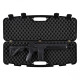 Walizka Kufer Na Broń Wiatrówkę Megaline 82x25x8 cm czarny z klamrami gąbka