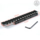 Przejściówka z szyny 11mm na 22mm (Weaver), długość 155mm