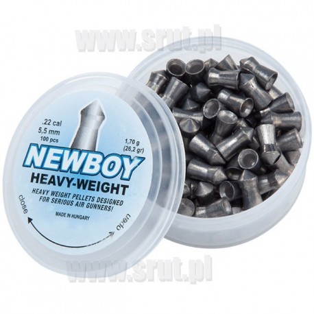 Śrut NEWBOY HEAVY-WEIGHT 5,5 mm 100 sztuk