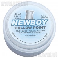 Śrut NEWBOY HOLLOW POINT 5,5 mm 100 sztuk