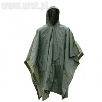 Poncho Przeciwdeszczowe Mil-Tec PVC Oliv