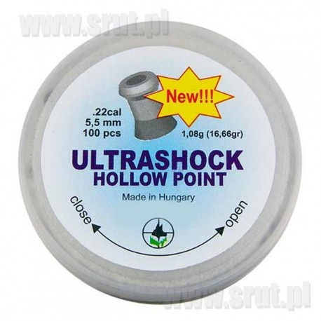 Śrut ULTRASHOCK HOLLOW POINT kal. 5,5 mm