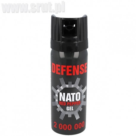 Gaz pieprzowy Defense NATO GEL Cone 50 ml