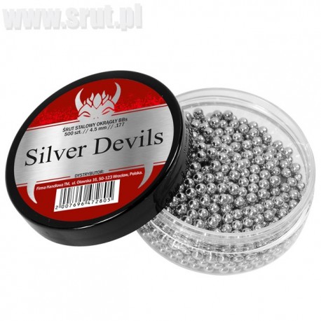 Śrut stalowy BB's Silver Devils 4,5 mm 500 szt.