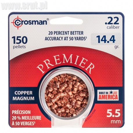Śrut Crosman Copper Magnum Domed 5,5 mm 150 szt.