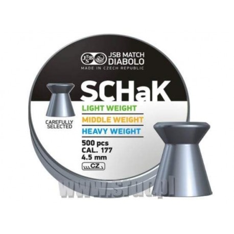 Śrut JSB Schak blue 4,5 mm