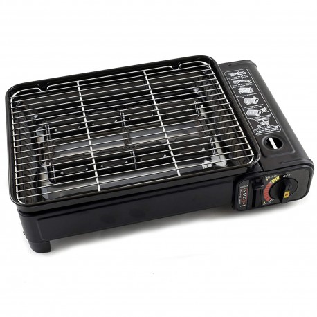 Grill turystyczny gazowy