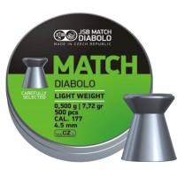 Śrut JSB Match Diabolo Light Weight 4,49 mm 0,500 g