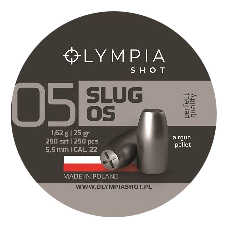 Śrut Olympia Shot Slug OS 25 gr 5,5 mm 250 szt