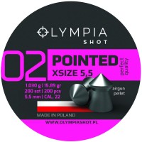 Śrut Olympia Shot POINTED XSIZE 5,5 mm 250 szt