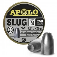 Śrut Apolo Slug 1,81g (28gr) 5,5 mm 250 szt.