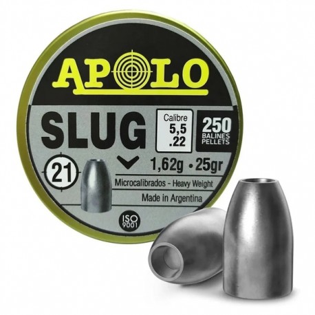 Śrut Apolo Slug 1,62g (25gr) 5,5 mm 250 szt.