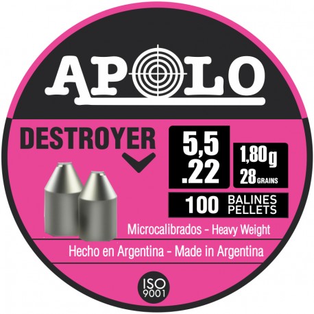 Śrut Apolo Destroyer 5,5 mm 100 szt.