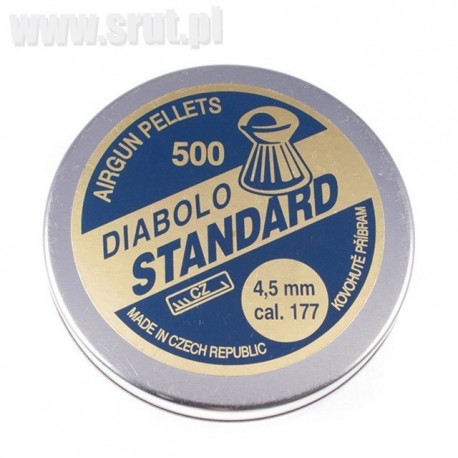Śrut Diabolo Standard 4,5 mm, 500 sztuk